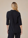 Bella DahlShirt Tail Button Down - Vintage BlackTops