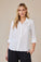 Bella DahlShirt Tail Button Down - WhiteTops