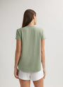 Bella DahlShort Sleeve Henley - Olive GroveTops