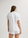 Bella DahlShort Sleeve Pocket Button Down - WhiteTops