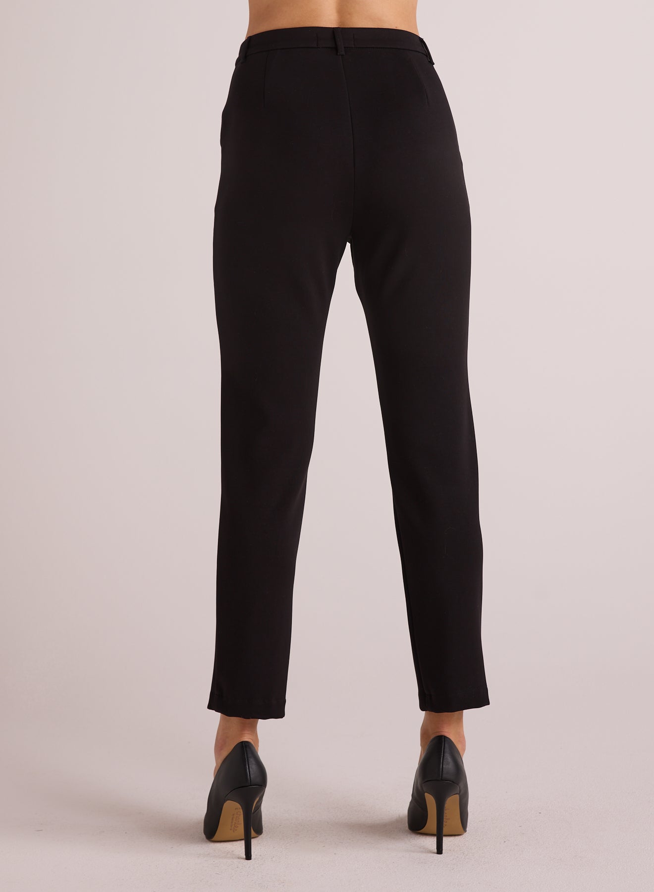 Bella DahlSimone Slim Ponte Trouser - BlackBottoms