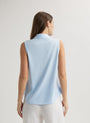 Bella DahlSleeveless Button Front Top - Perennial BlueTops