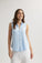 Bella DahlSleeveless Button Front Top - Perennial BlueTops