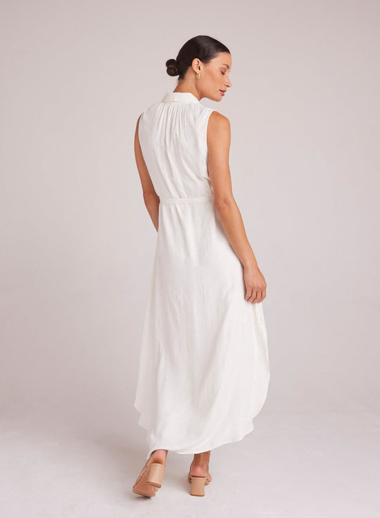 Bella DahlSleeveless Shirred Maxi Dress - Off WhiteDresses