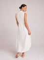 Bella DahlSleeveless Shirred Maxi Dress - Off WhiteDresses