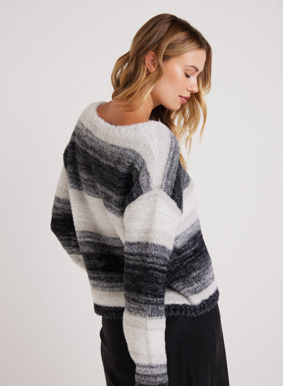 Bella DahlSlouchy Sweater - Warm Grey OmbreSweaters