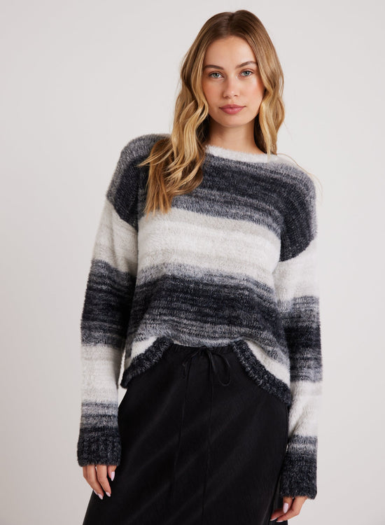 Bella DahlSlouchy Sweater - Warm Grey OmbreSweaters