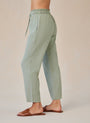 Bella DahlSmocked Waist Trousers - Olive GroveBottoms