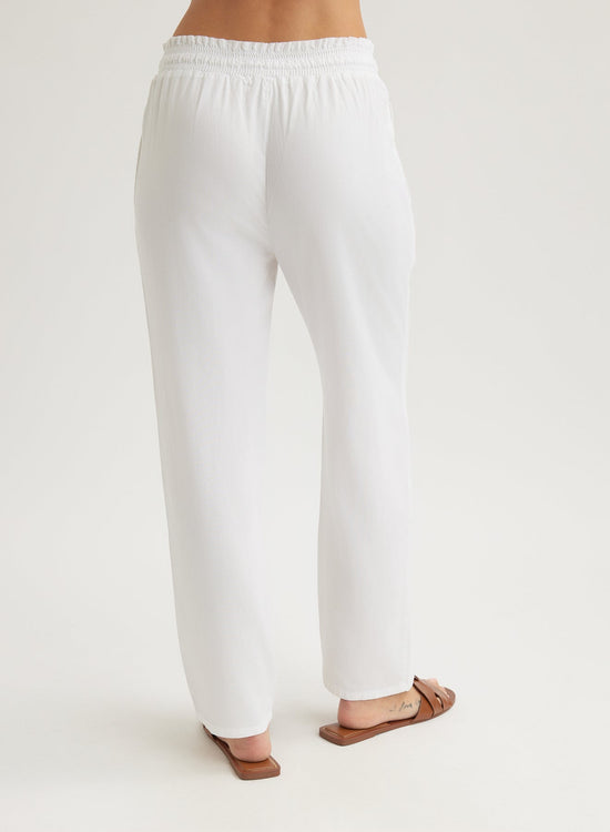 Bella DahlSmocked Waist Trousers - WhiteBottoms