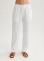 Bella DahlSmocked Waist Trousers - WhiteBottoms