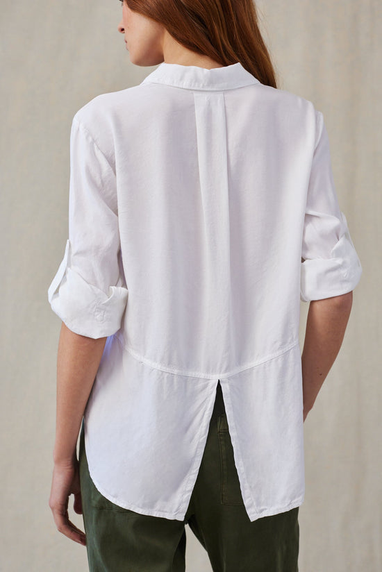 Bella DahlSplit Back Button Down - WhiteTops