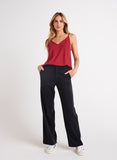 Bella DahlSydney Wide Leg Pant - Vintage BlackBottoms