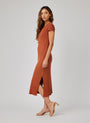 Bella DahlTee Shirt Midi Dress - Spring BrownDresses