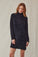 Bella DahlTurtle Neck Chenille Sweater Dress - Galaxy SmokeDresses