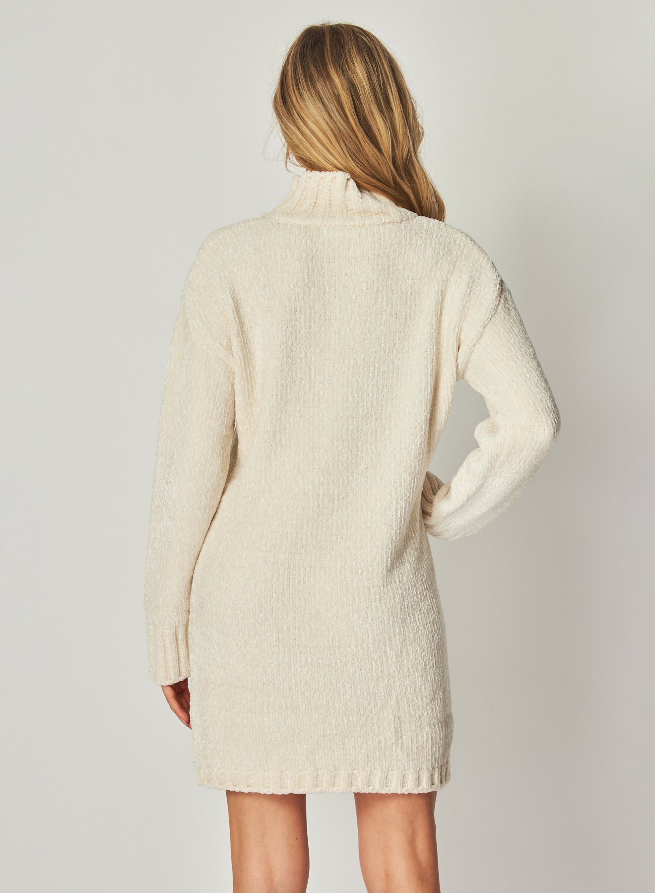 Bella DahlTurtle Neck Sweater Dress - Opal IvoryDresses