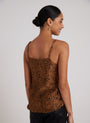 Bella DahlV - Neck Camisol - Bronzed MapleTops