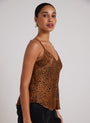 Bella DahlV - Neck Camisol - Bronzed MapleTops