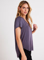 Bella DahlV - Neck Tee - Galaxy SmokeTops