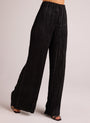 Bella DahlVariegated Pleat Pant - BlackBottoms