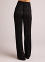 Bella DahlVariegated Pleat Pant - BlackBottoms