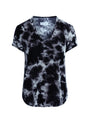 Bella DahlVelvet V - Neck Tee - Black CrystalTops