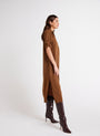 Bella DahlWestern Yoke Duster Dress - Twilight GoldDresses