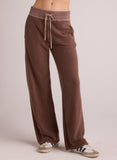 Bella DahlWide Leg Sweatpant - Mocha MistBottoms