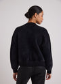 Bella DahlWool Blend Bomber Jacket - BlackSweaters & Jackets