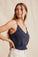 Bella DahlFrayed Tencel Cami - Endless SeaTops