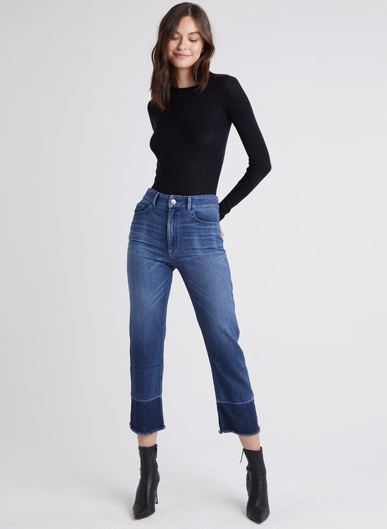 Bella DahlLennon Straight Leg Jeans - Half Moon WashBottoms