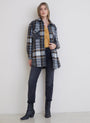 Bella DahlTopanga Belted Shacket - Golden Honey PlaidSweaters & Jackets