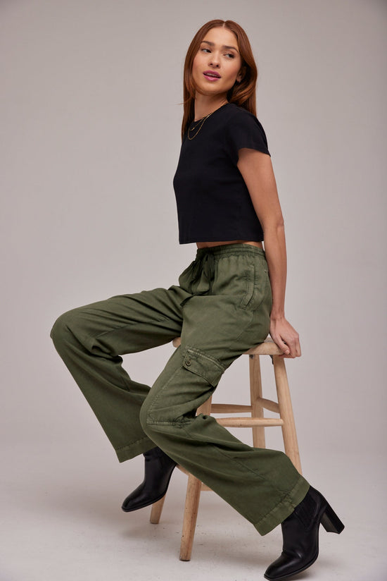 Bella DahlCargo Pant - Herb GreenBottoms