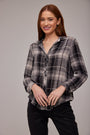 Bella DahlClassic Button Down - High Desert PlaidTops