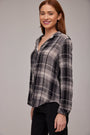 Bella DahlClassic Button Down - High Desert PlaidTops