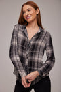 Bella DahlClassic Button Down - High Desert PlaidTops