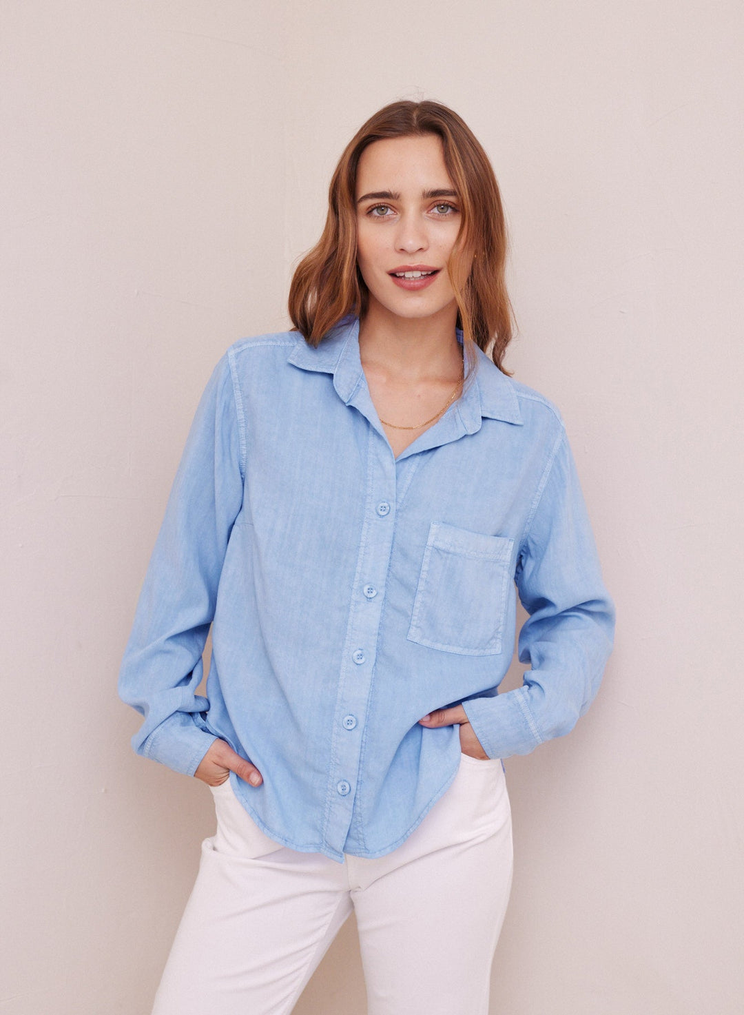 Bella Dahl Pocket Button Down 5oceanos