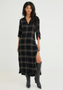 Bella DahlDuster Dress - Black Honey Plaidproduct