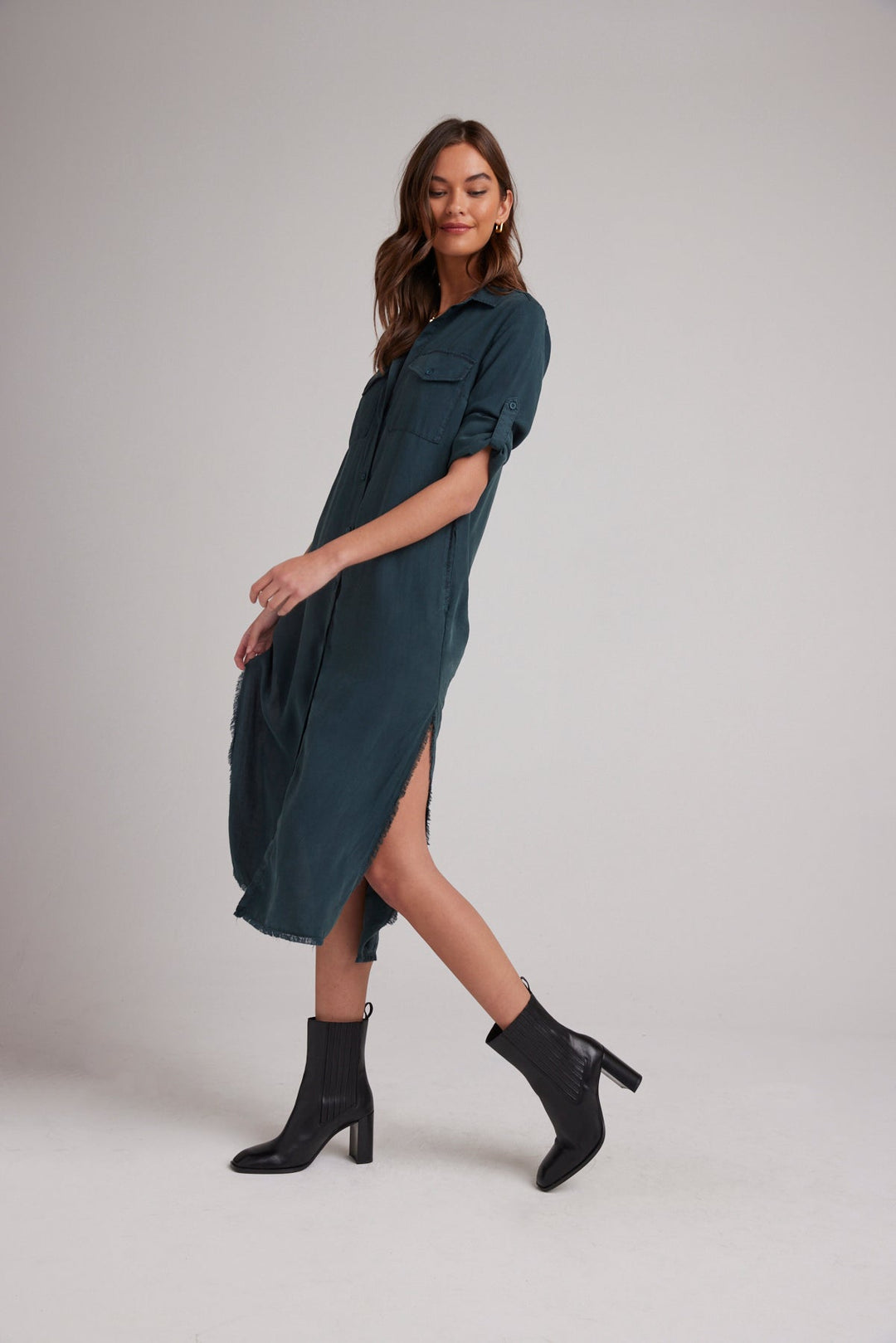 Maxi Shirt Dress Jade Night JADE NIGHT XS