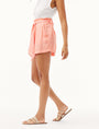 Bella DahlRuffle Tie Waist Short - Sunlit CoralBottoms