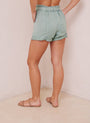 Bella DahlSavannah Sash Short with Seams - Cool ArmyBottoms