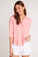 Bella DahlShirt Tail Button Down - Blossom PinkTops